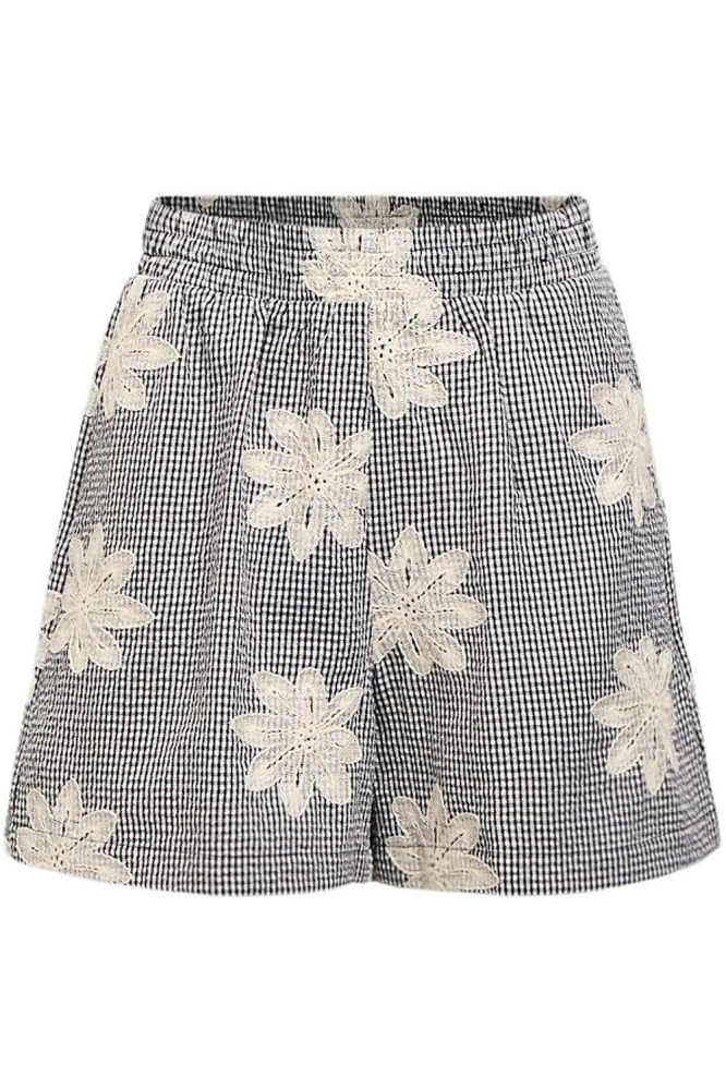 OBJPENNY RE SHORTS SS E DIV 23048315 BLACK/WHITE